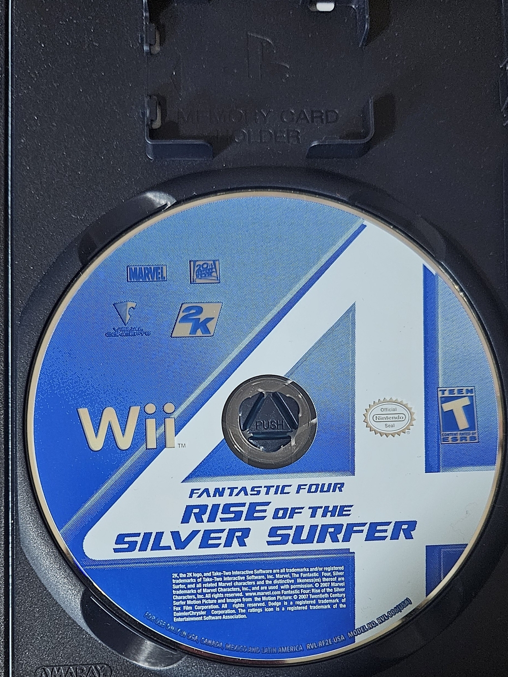 Wii Fantastic Four: Rise of the Silver Surfer Game
